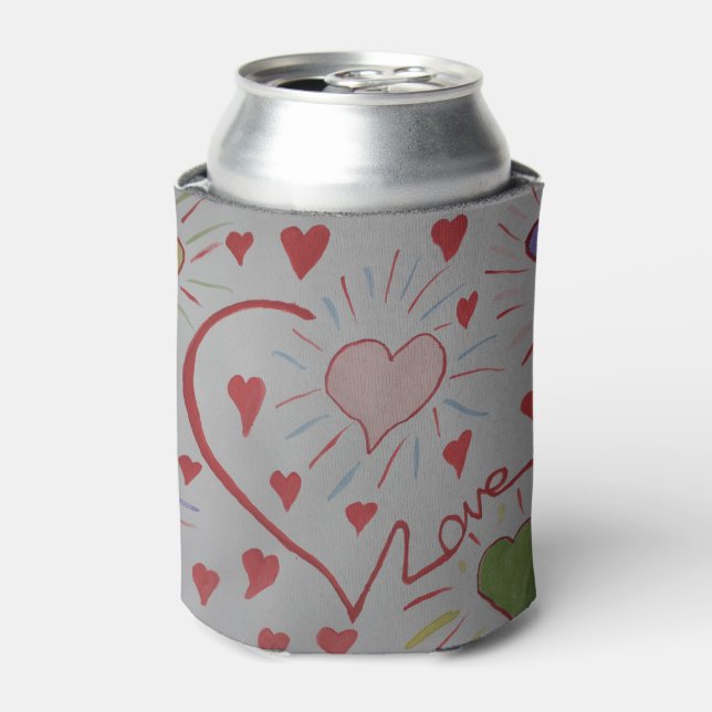 Love Hearts Can Cooler (Can Front)