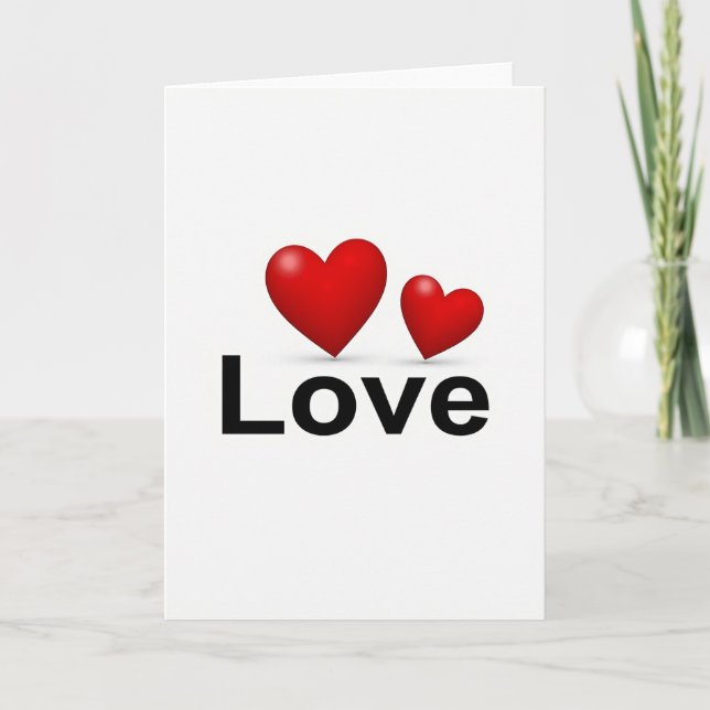Love Hearts Card (Front)