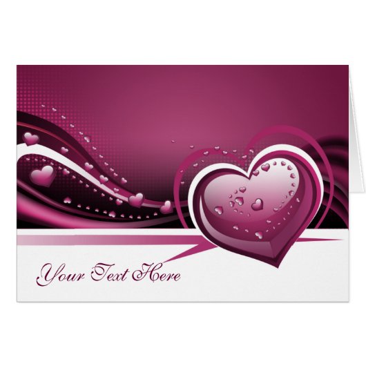Love Hearts Cards (Front Horizontal)