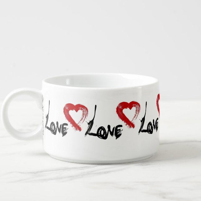 Love Hearts Chilli Bowl (Right)