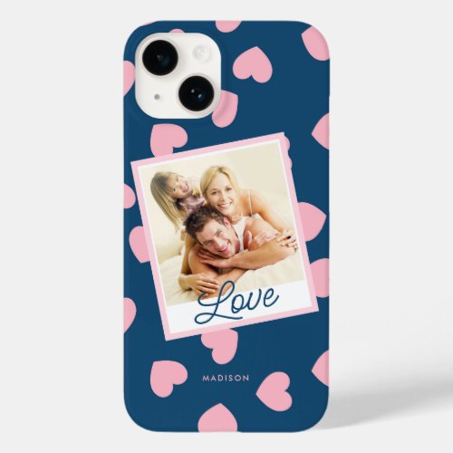 Love Hearts Custom Photo Case_Mate iPhone Case