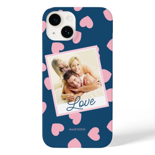 Love Hearts Custom Photo Case-Mate iPhone Case