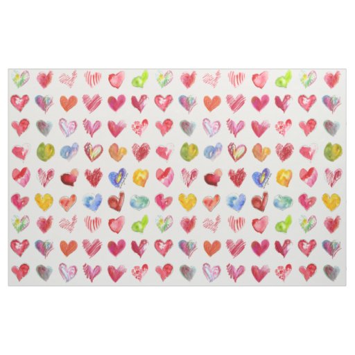 Love Hearts Fabric