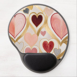 Love Hearts Gel Mouse Pad