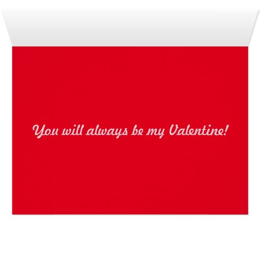 Love Hearts Greeting Card (Inside Horizontal (Bottom))