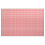 Love Hearts Grid Pattern Red Through Yellow Ombre Fabric