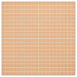Love Hearts Grid Pattern Red Through Yellow Ombre Fabric