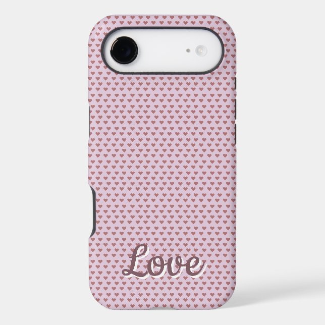 Love Hearts iPhone Case (Back)
