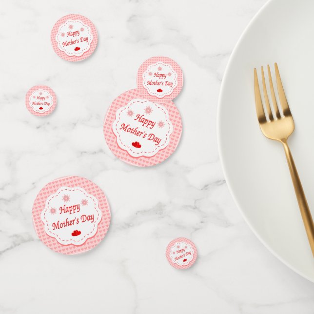 Love hearts mothers day confetti (Group)