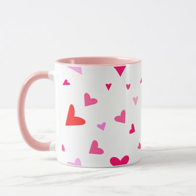 Love Hearts Mug (Left)