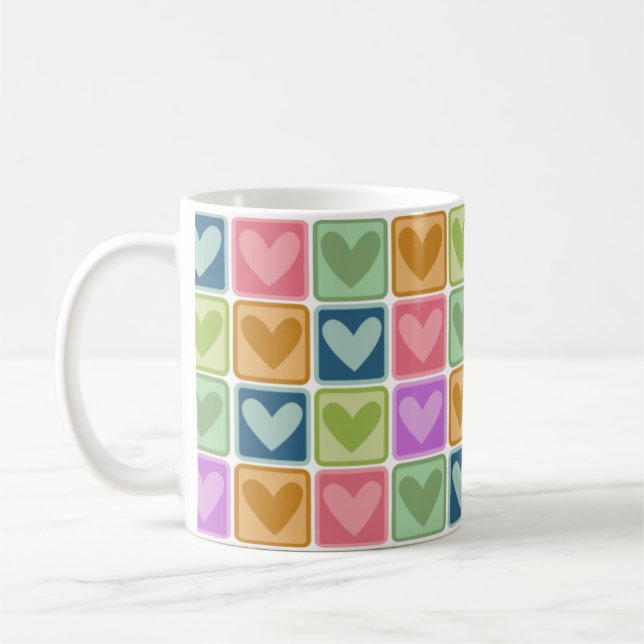 Love Hearts Mug (Left)