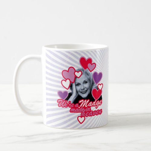 Love Hearts Neighbours Theme Mug w Madge 