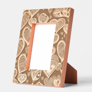 Love Hearts Photo Display for Couples Engraved Frames