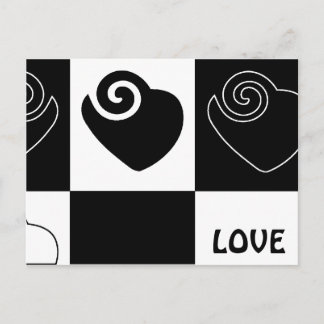 LOVE Hearts Postcard
