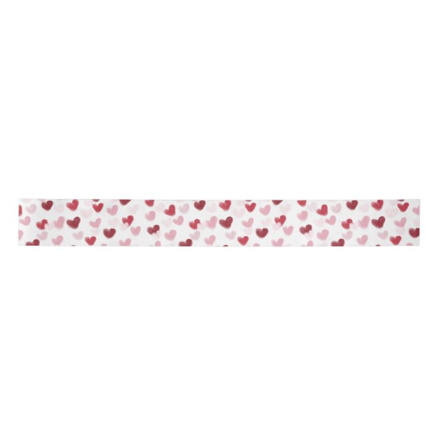 Love Hearts Satin Ribbon (Front)