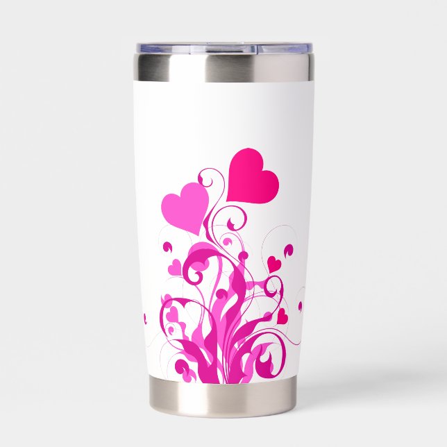 Love Hearts Tree-25053 Insulated Tumbler (Front)