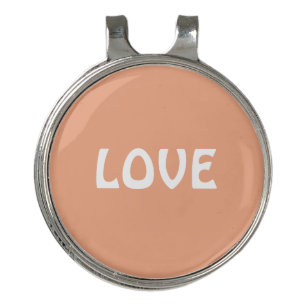 LOVE HEARTS VALENTINE,  MEN, BOYFRIEND CASUAL GIFT GOLF HAT CLIP