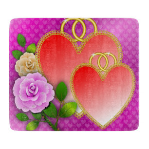 Love Hearts Valentine's Day-20362 Cutting Board