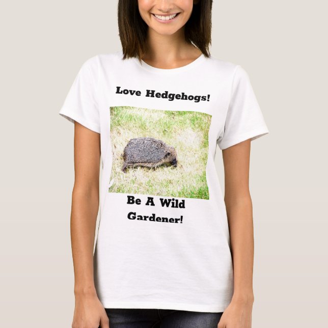 Love Hedgehogs T-Shirt (Front)