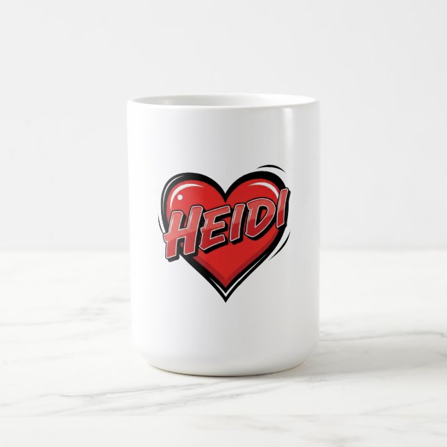 Love Heidi Coffee Mug (Center)
