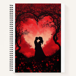 Love her with  valentaine  notebook