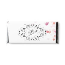 Love Hershey Bar Favors