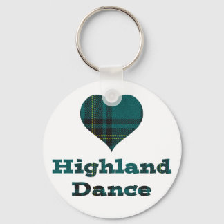 Love Highland Dance Keychain