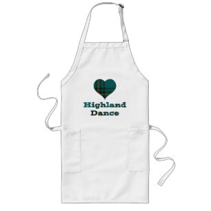 Love Highland Dance Long Apron