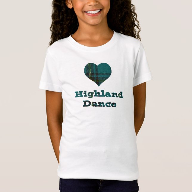 Love Highland Dance T-Shirt (Front)