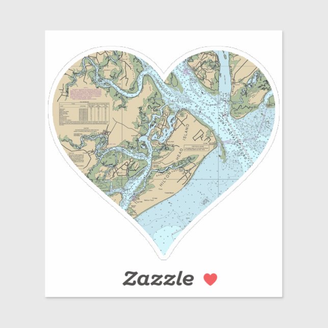 Love Hilton Head Island Sticker (Sheet)