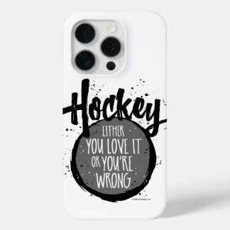 Love Hockey iPhone 15 Pro Case