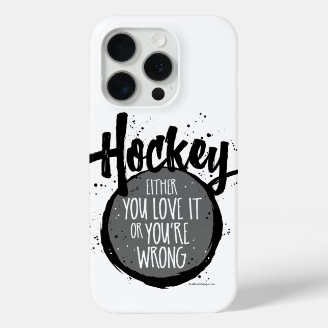 Love Hockey Case-Mate iPhone Case (Back)