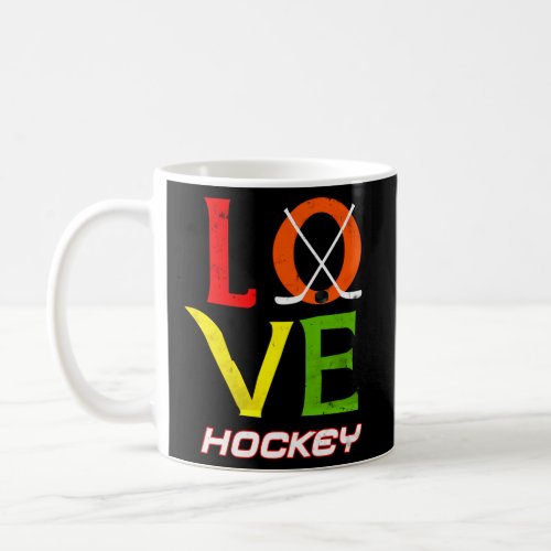 Love Hockey Ice Hockey Stuff Coffee Mug