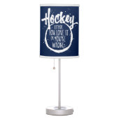 Love Hockey Table Lamp (Right)
