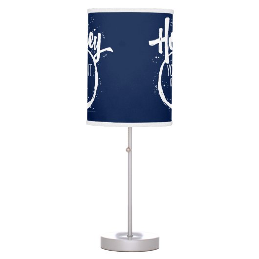 Love Hockey Table Lamp (Front)