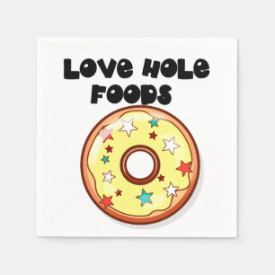 Love Hole Foods Napkins