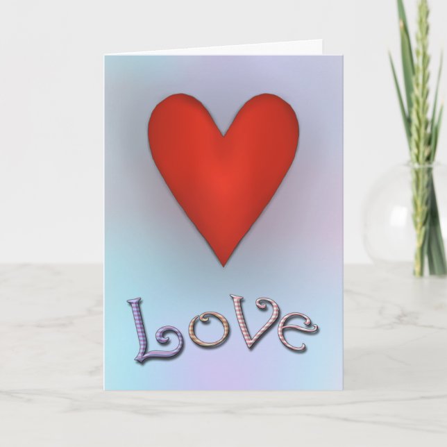 Love Holiday Card (Front)