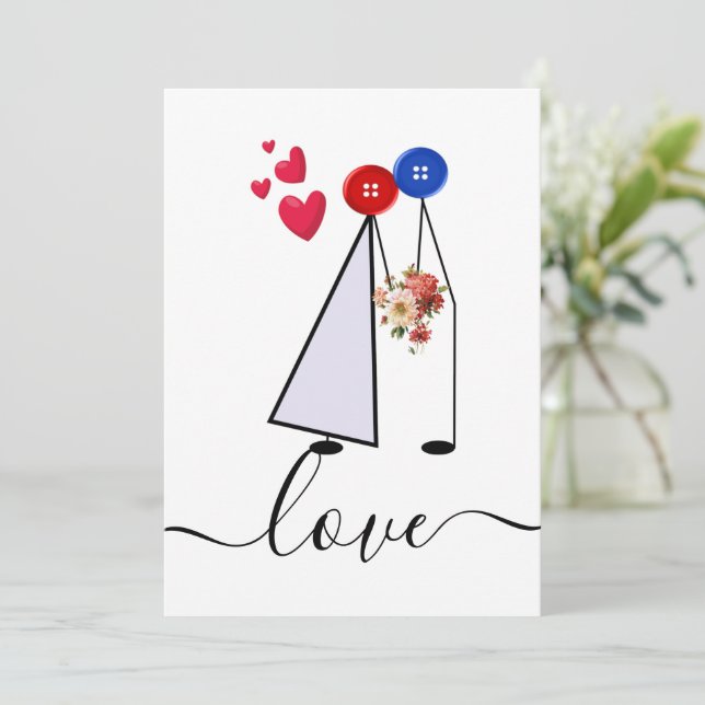 love holiday card (Standing Front)