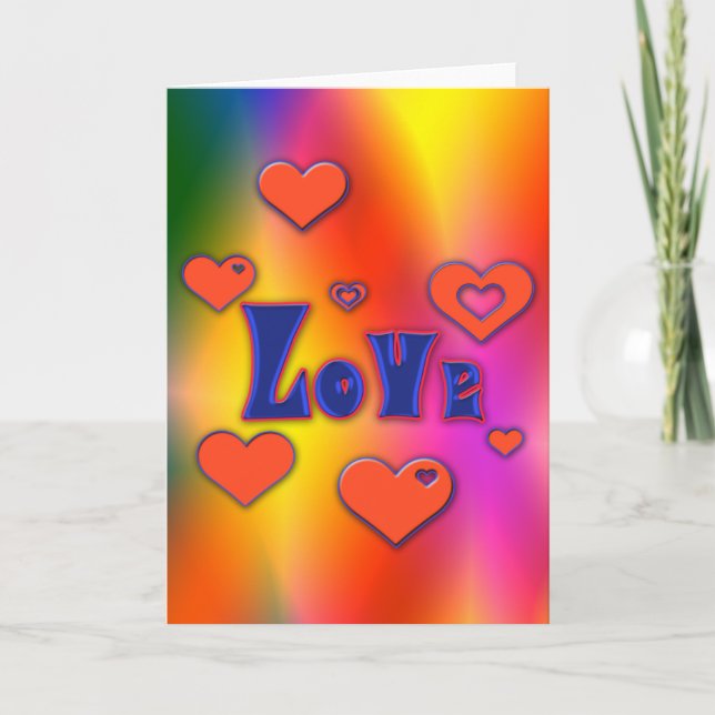 Love Holiday Card (Front)