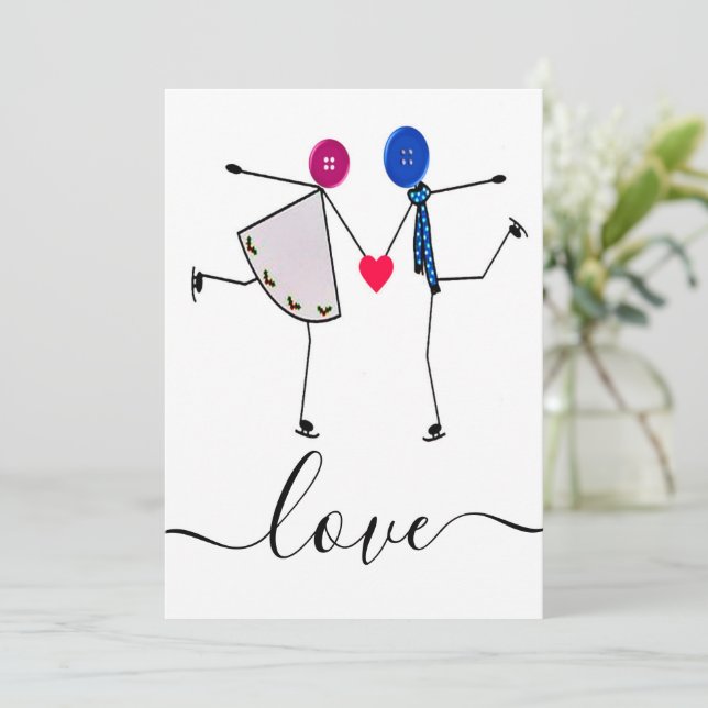 love holiday card (Standing Front)