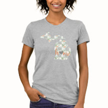 Love Home Cactus Filled Michigan Silhouette