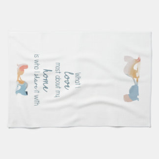 Love Home Ferrets Kitchen Towel