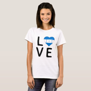 Love - Honduras Flag T-Shirt