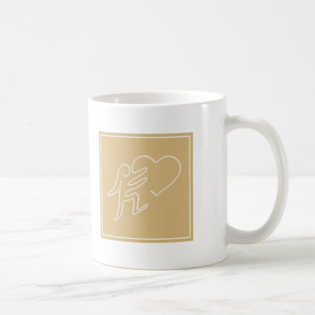 LOVE (HONEY) COFFEE MUG (Right)