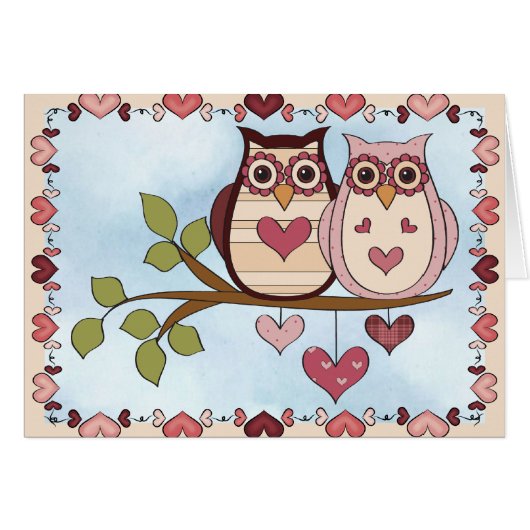 Love Hoots Cards (Front Horizontal)
