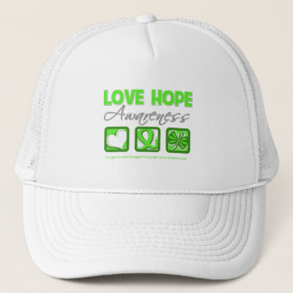 Love Hope Awareness Non-Hodgkin's Lymphoma Trucker Hat