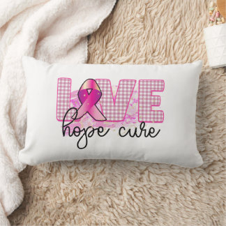 Love Hope Cure Lumbar Pillow