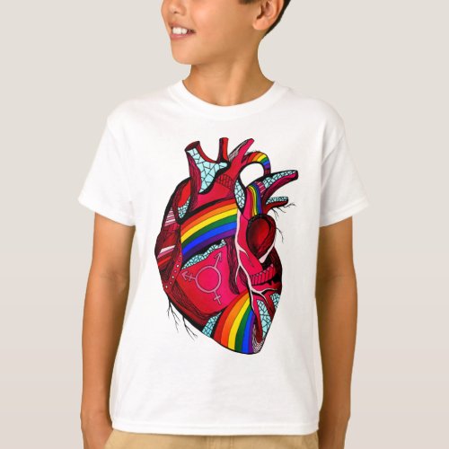 Love Hope Kindness Equality Inclusion Diversity Pe T_Shirt