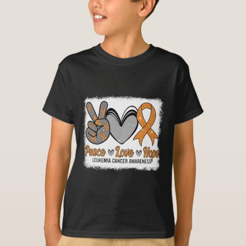 Love Hope Leukemia Awareness Month Warrior Women M T_Shirt