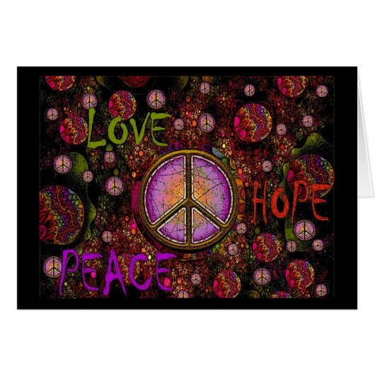 LOVE HOPE PEACE CARDS (Front Horizontal)